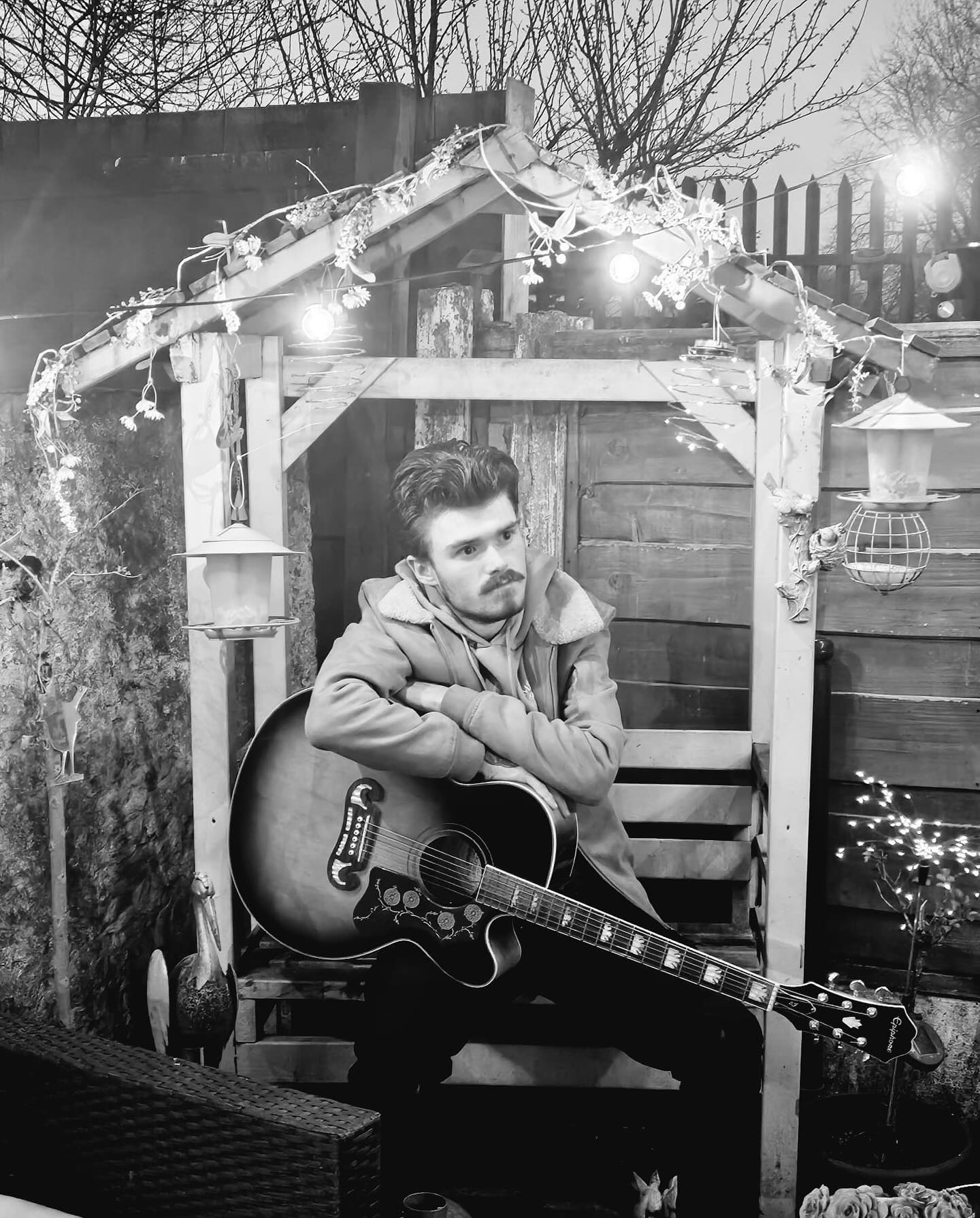 Gaz Kelly performing on stage